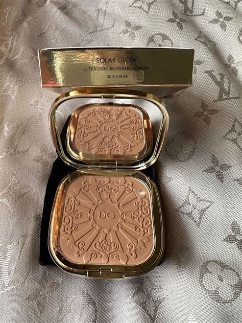 dolce gabbana solar glow|dolce gabbana bronzing powder sunrise.